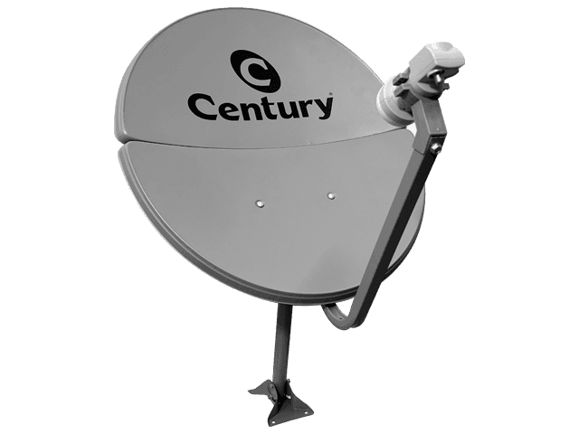 Antena Bipartida Century Banda Ku 60cm